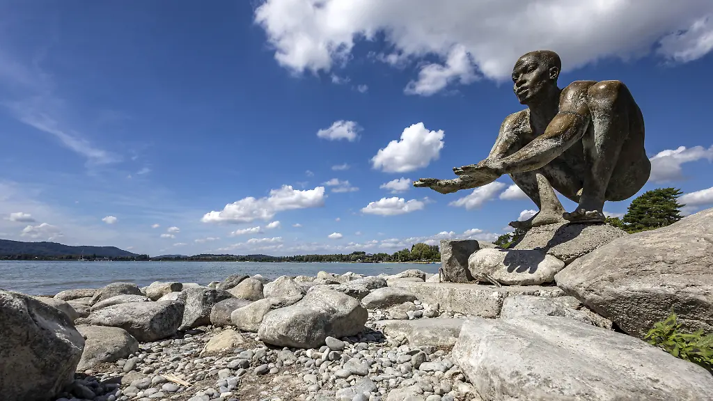 Niedrigwasser Trübt Schifffahrt Am Bodensee