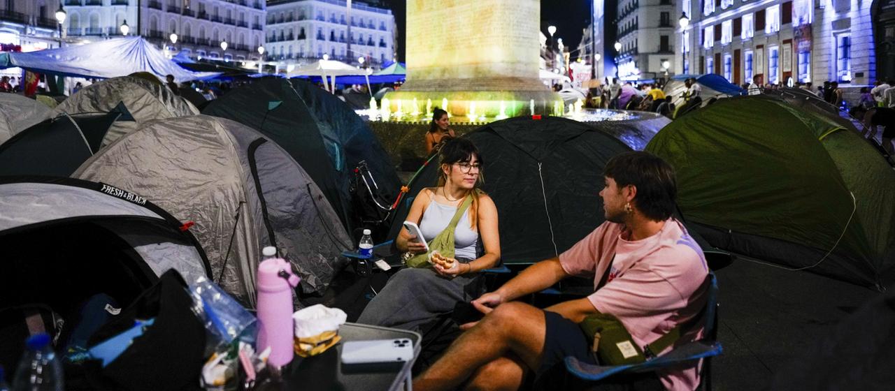 Proteste gegen Wohnungskrise in Madrid: Eine Bewegung wächst