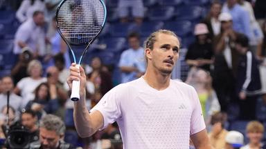 Zverevs Fortschritte bei den US Open
