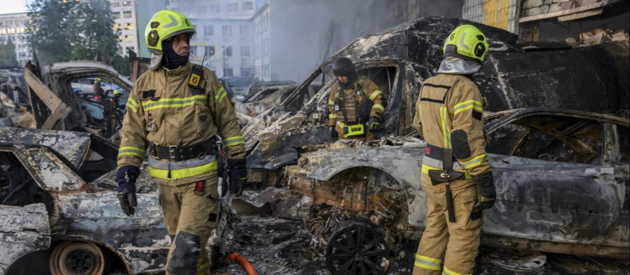 Russische Angriffe in der Ukraine: Mehrere Tote und Verletzte