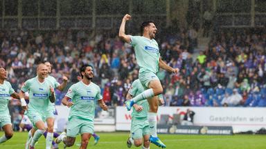 Hertha BSC bleibt ungeschlagener Spitzenreiter