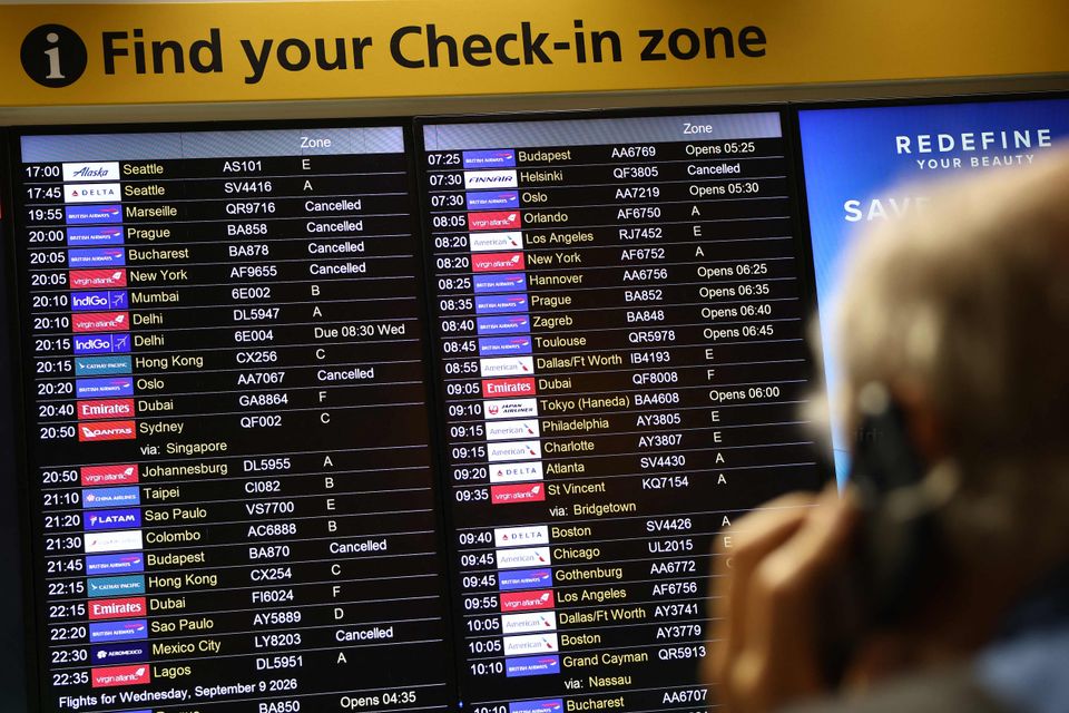 Technische Störung führt zu Flugchaos in Großbritannien