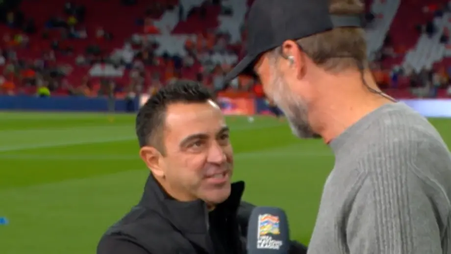Jürgen Klopp reagiert überrascht auf Wontorras Glückwünsche