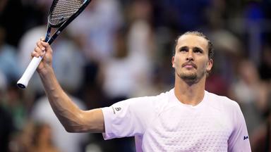 Alexander Zverev zieht ins Viertelfinale der US Open ein