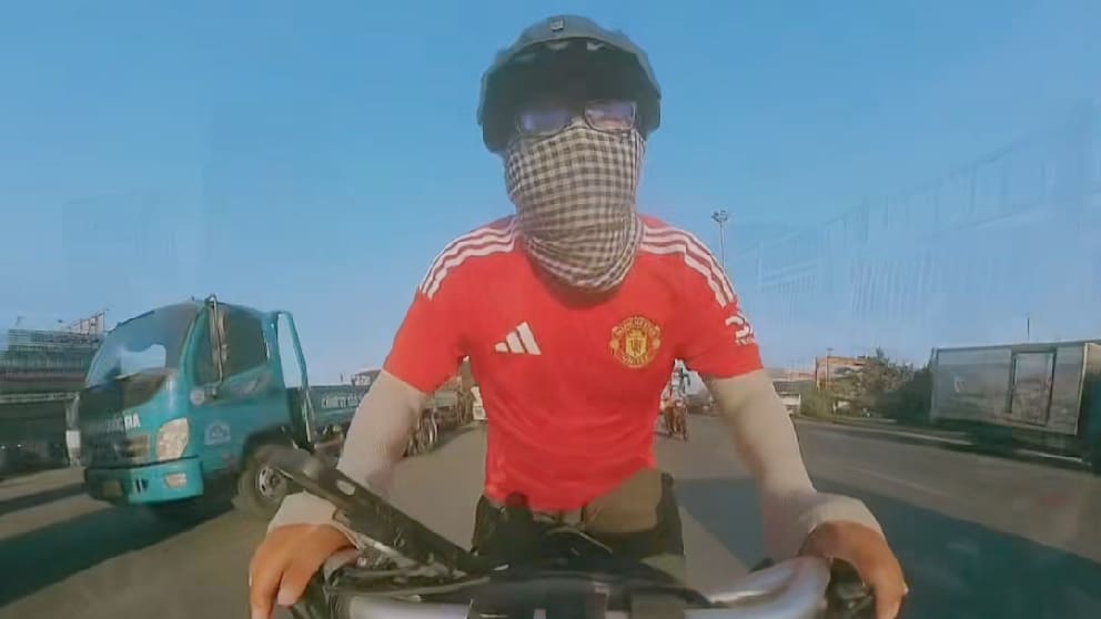 Einzigartige Radreise: Vietnam bis Old Trafford