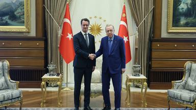 Hendrik Wüst trifft Recep Tayyip Erdogan in Ankara