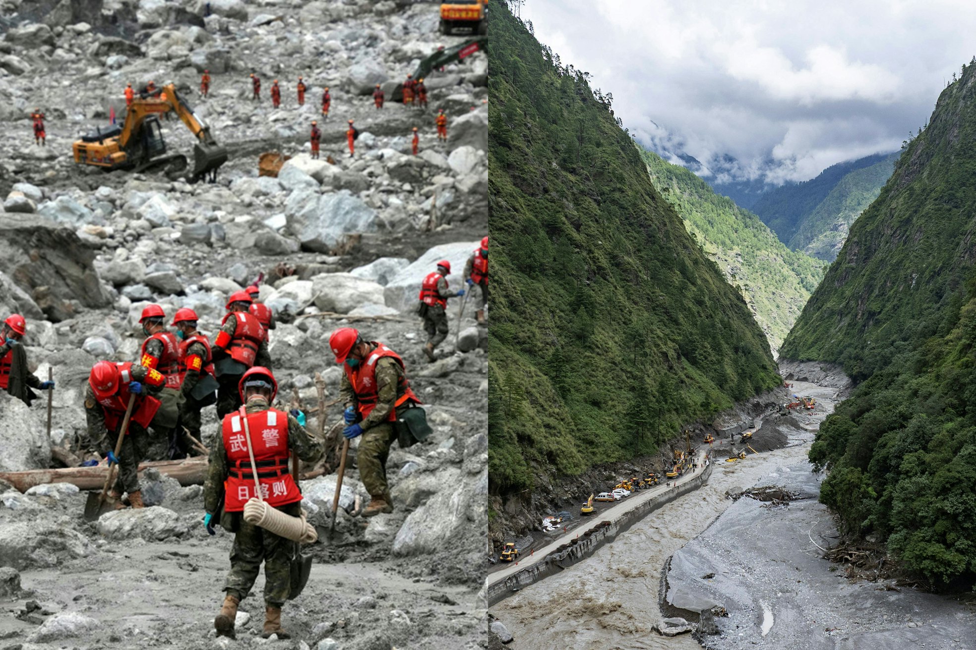 China und die Sturzflut im Himalaya: Schwere Zensurvorwürfe