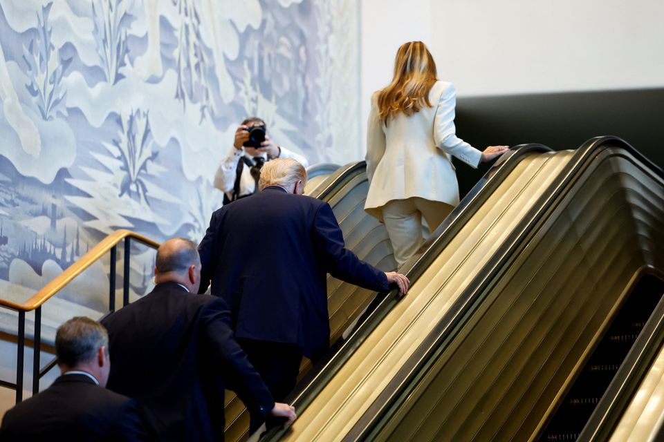 Donald Trump und die UNO: Die Rolltreppen-Episode