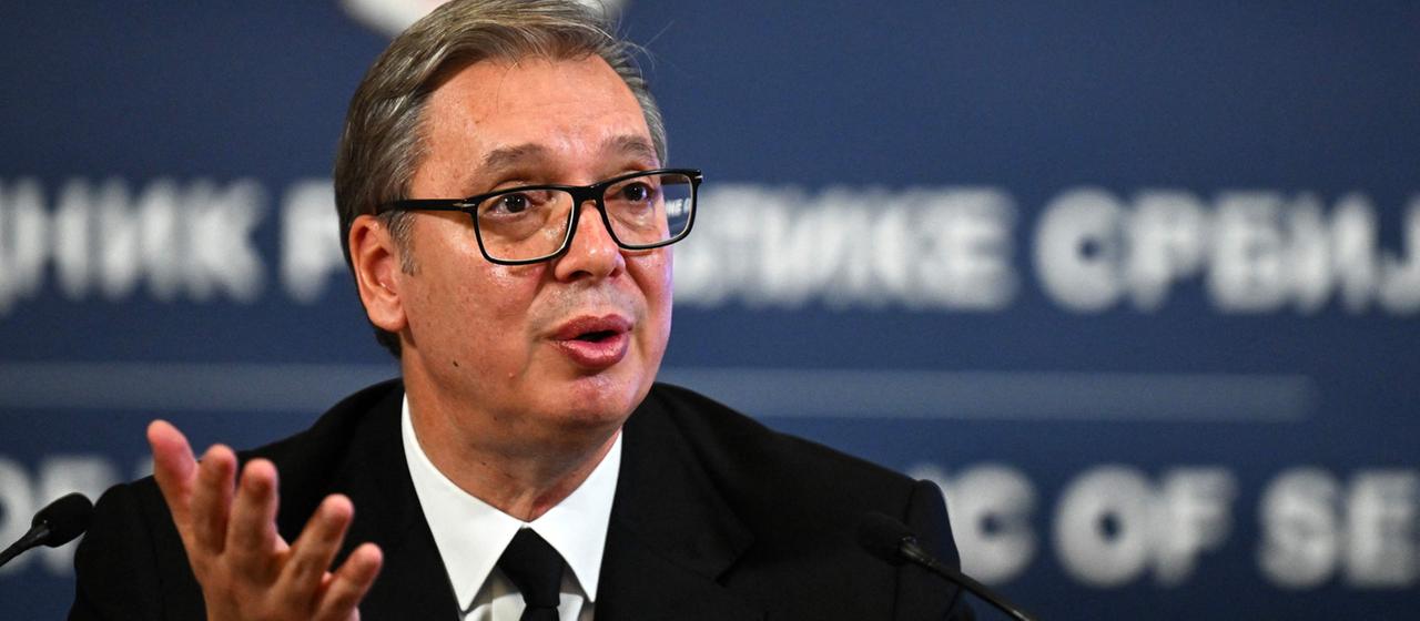 Serbiens Präsident Vucic tritt zurück vor Parlamentswahl