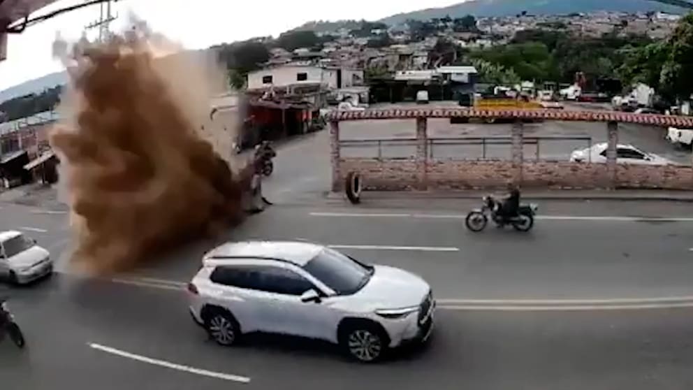 Wassermassen verursachen Chaos in Venezuela