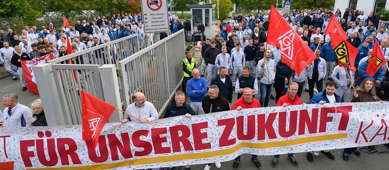 Aktionstag der IG Metall: Forderungen und Kritik an der Autoindustrie