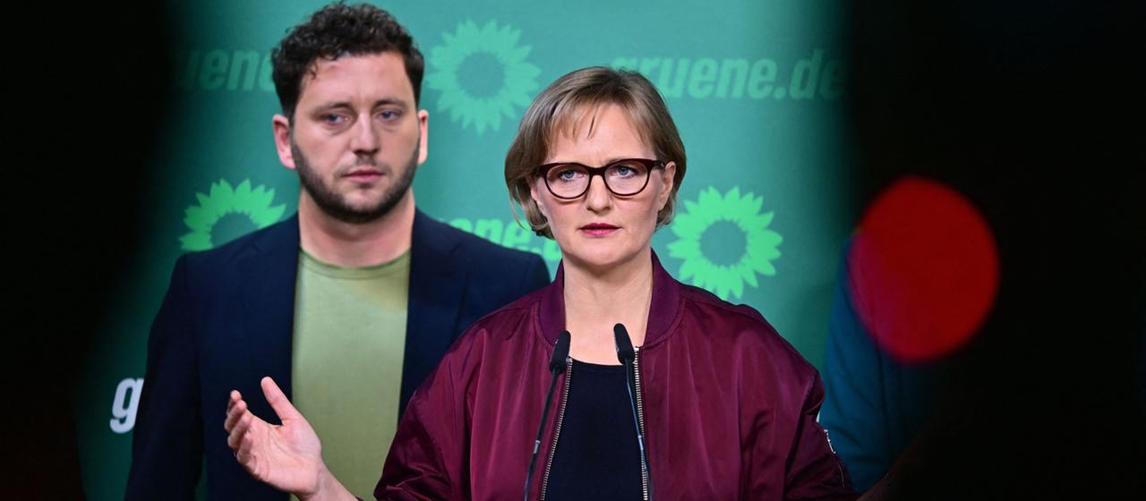 Grünen-Vorsitzende Brantner und Banaszak Künden Erneute Kandidatur an