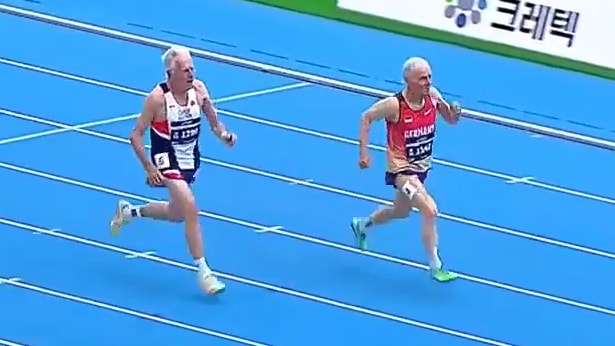 Deutschland gewinnt Gold im 100-Meter-Sprint bei der Senioren-WM