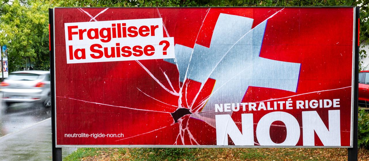 Schweizer Neutralitätsinitiative abgelehnt