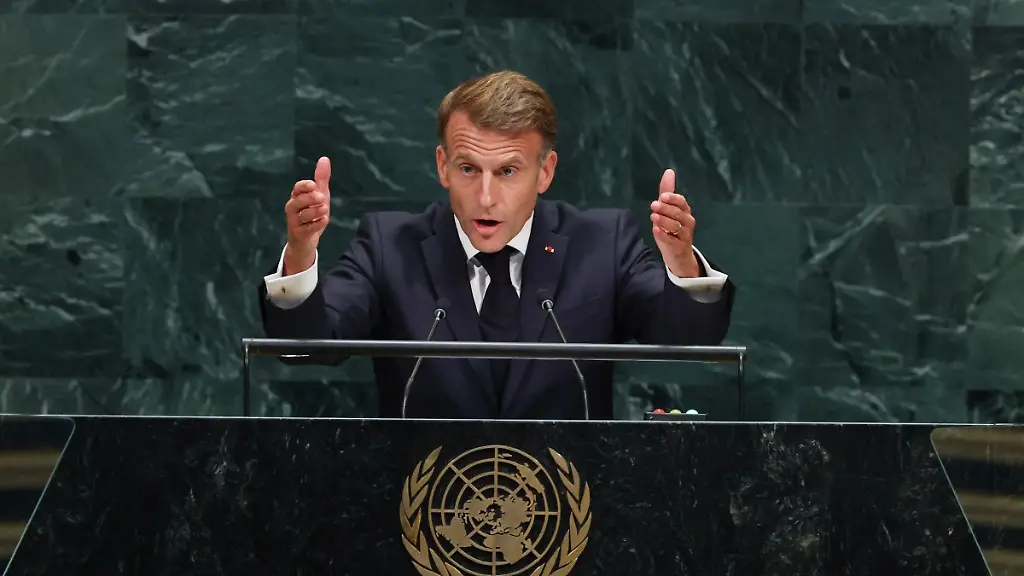 Israel kritisiert Macrons Rede vor der UN