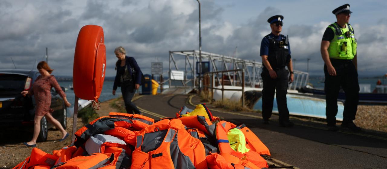 Seenotretter bei Migrationsprotesten in England angefeindet