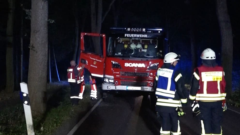 Feuerwehrunfall bei Übungsfahrt in Niedersachsen