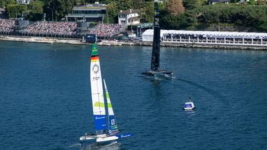 Team Germany enttäuscht beim SailGP in Genf