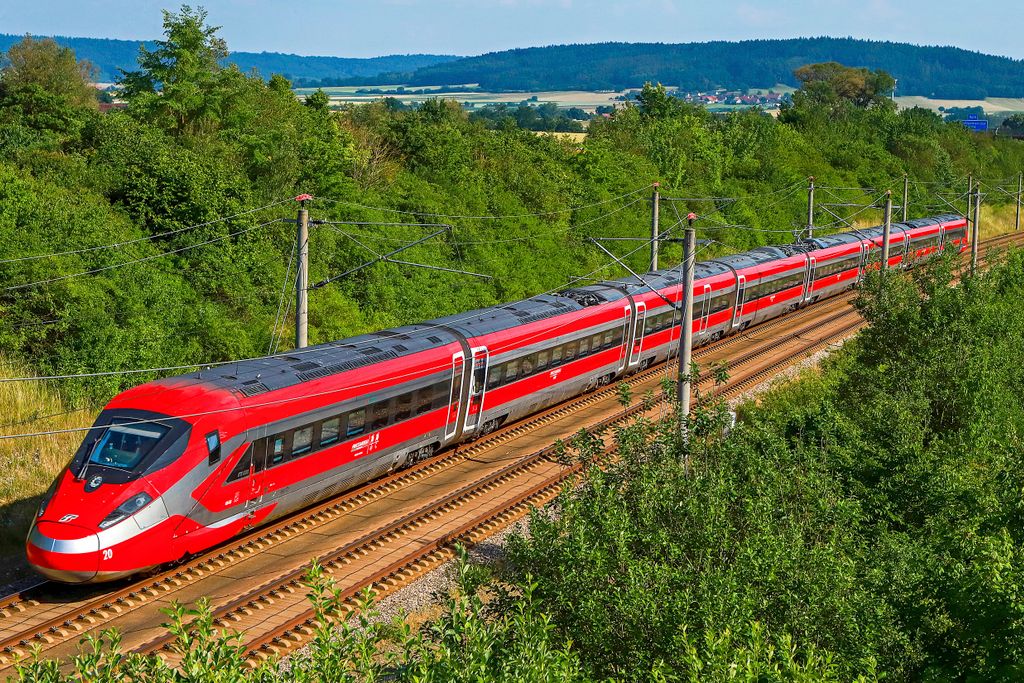 Frecciarossa im Testbetrieb: Eine Probefahrt durch Bayern