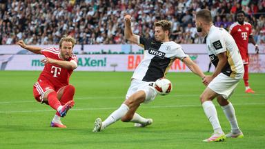 FC Bayern München gewinnt knapp gegen SV Elversberg in Bundesliga