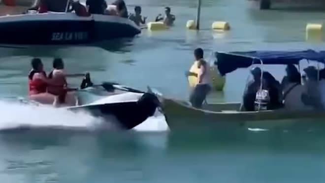 Unfall zwischen Jet-Ski und Touristenboot in Kolumbien