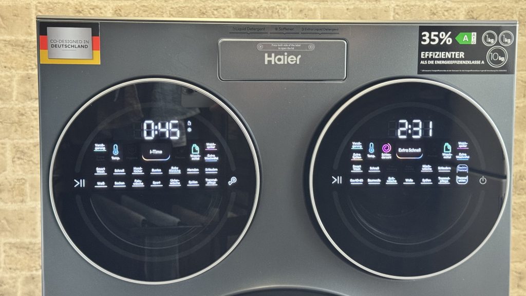Drei Trommeln für mehr Effizienz: Die Haier MultiWash im Test