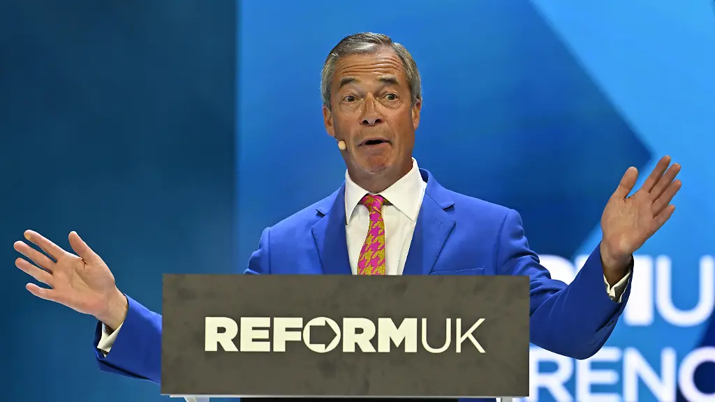 Rekordspende für britische Partei Reform UK