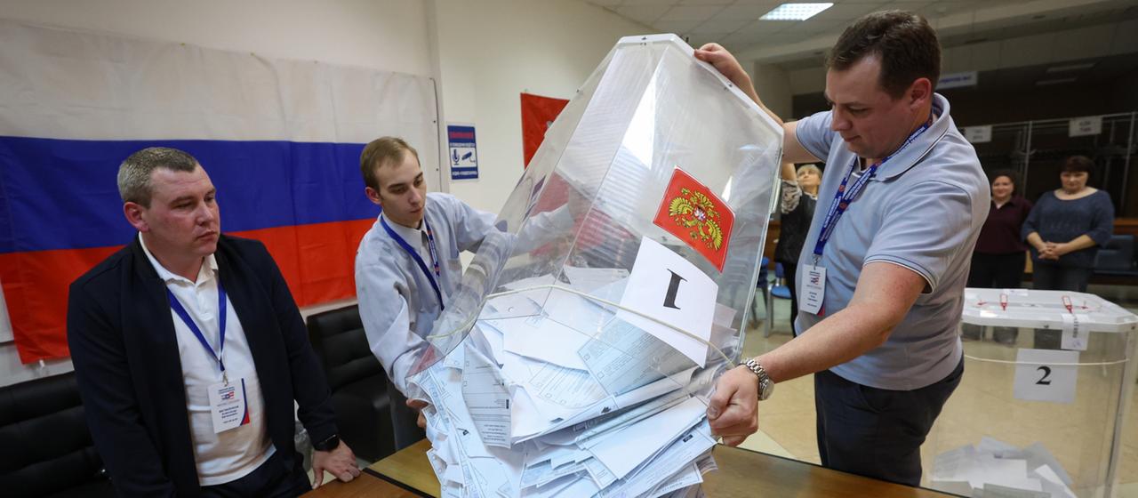 Kreml-Partei dominiert Duma-Wahl mit Rekordsieg