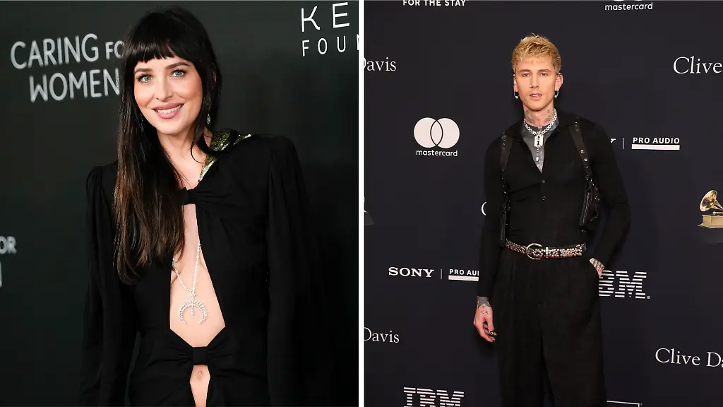 Dakota Johnson und Machine Gun Kelly in New York gesichtet