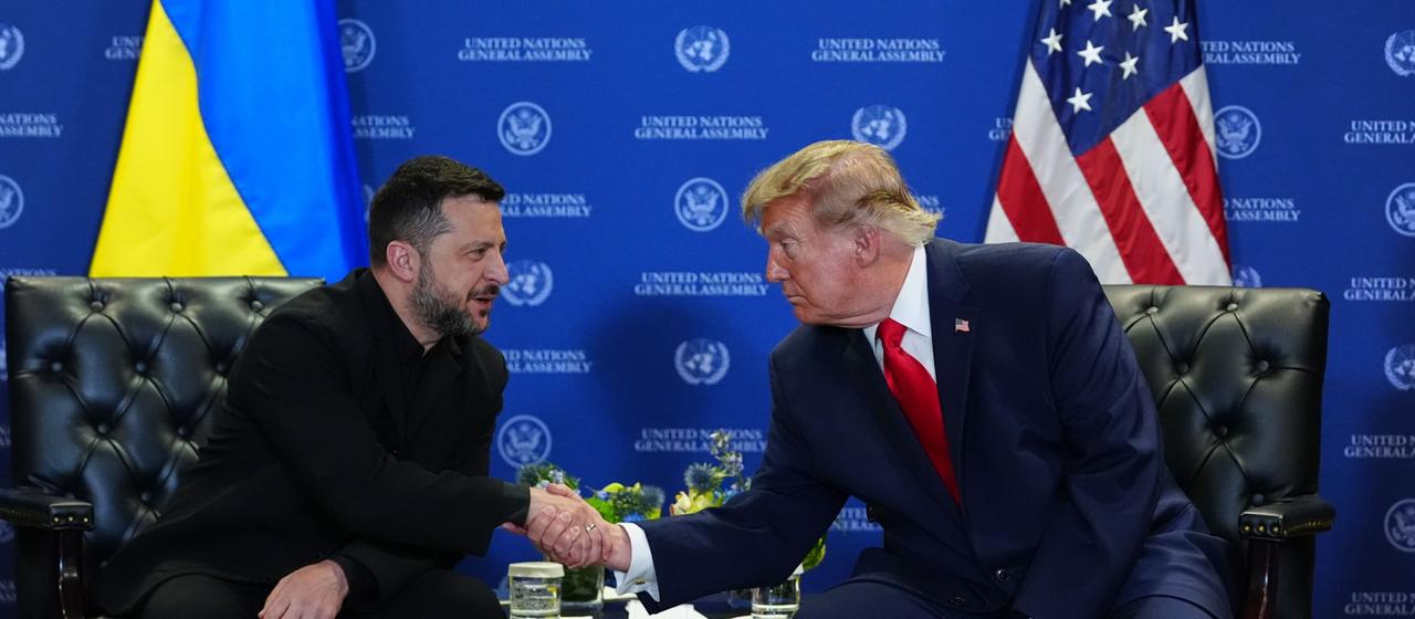 Deeskalationsgespräche zwischen Trump und Selenskyj bei der UN-Generalversammlung