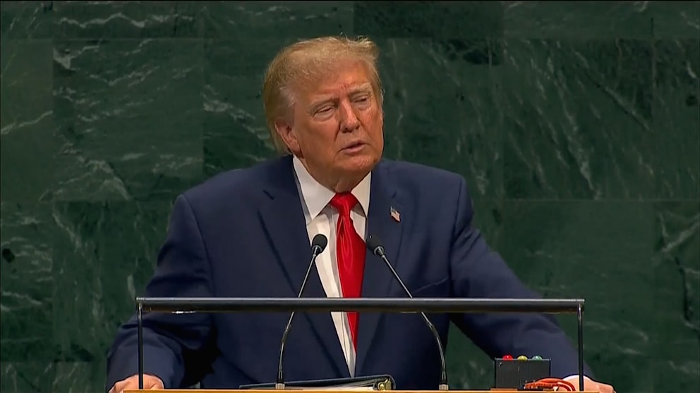 Trump spricht bei der UN-Generaldebatte über Iran