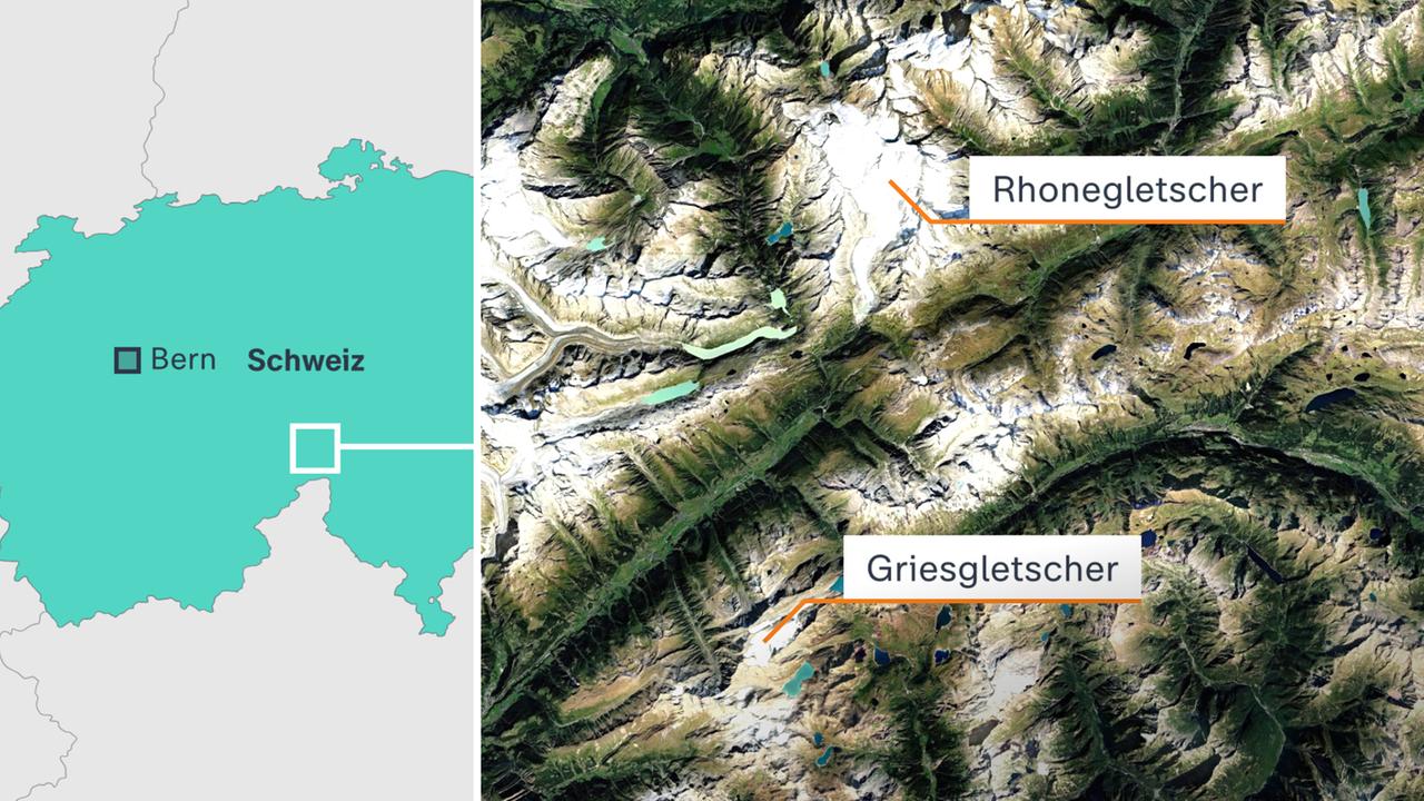 Der bedrohliche Rückgang der Schweizer Gletscher durch den Klimawandel
