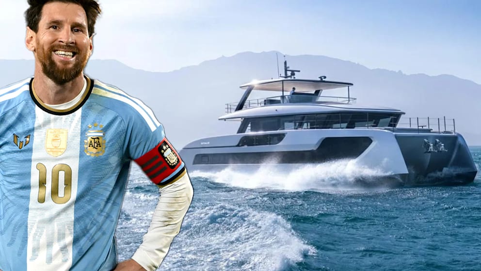 Lionel Messi vermietet Luxus-Katamaran