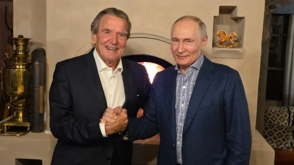 Schröders Besuch bei Putin: Empörung in Deutschland