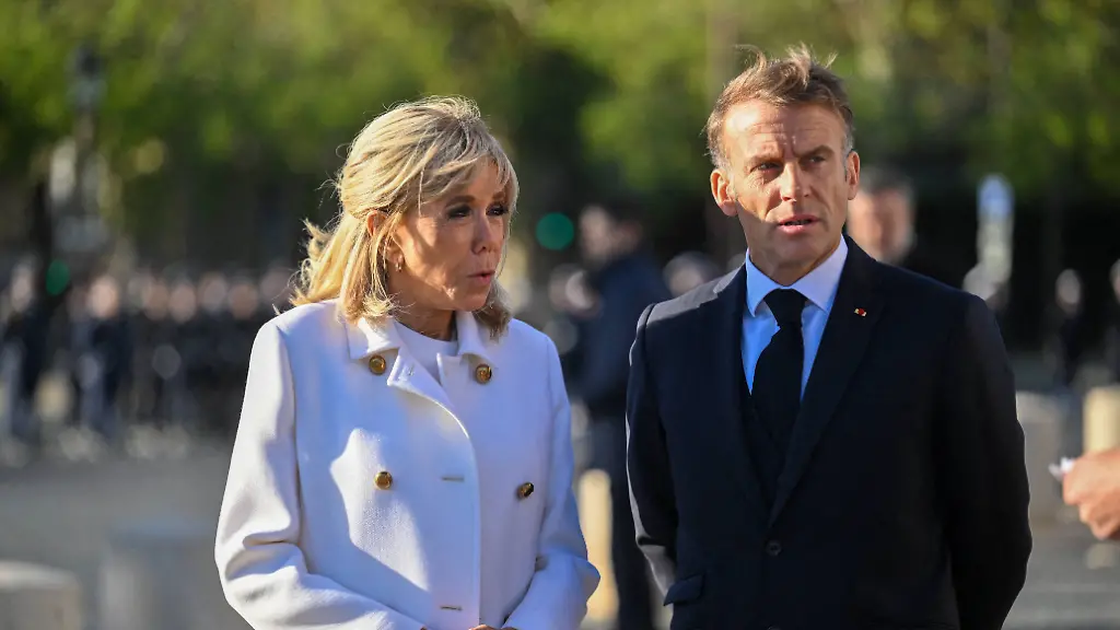 Protestplakat über Macron sorgt für Aufregung