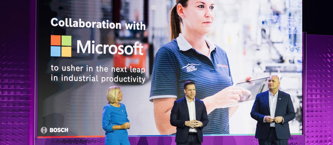 Bosch und Microsoft: Zusammenarbeit bei Künstlicher Intelligenz