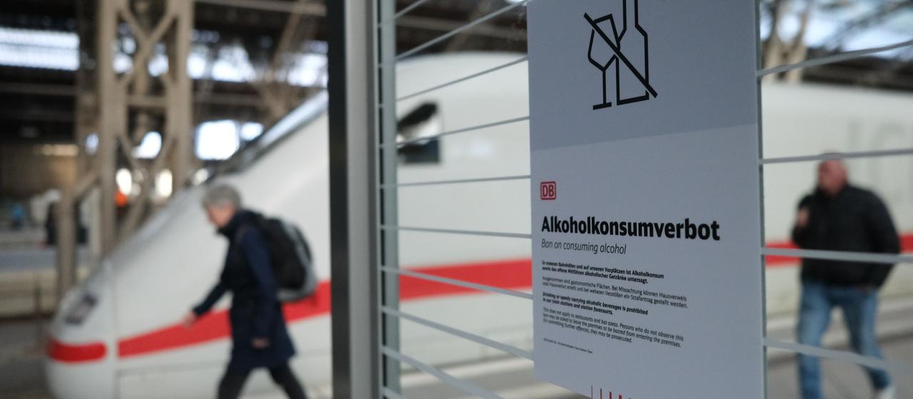 Alkoholverbot an Bahnhöfen bundesweit eingeführt
