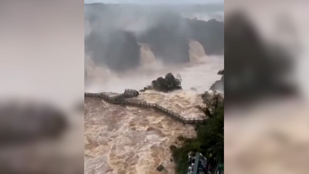 Naturgewalt am Iguazú: Wasserfälle wegen Hochwassergefahr gesperrt