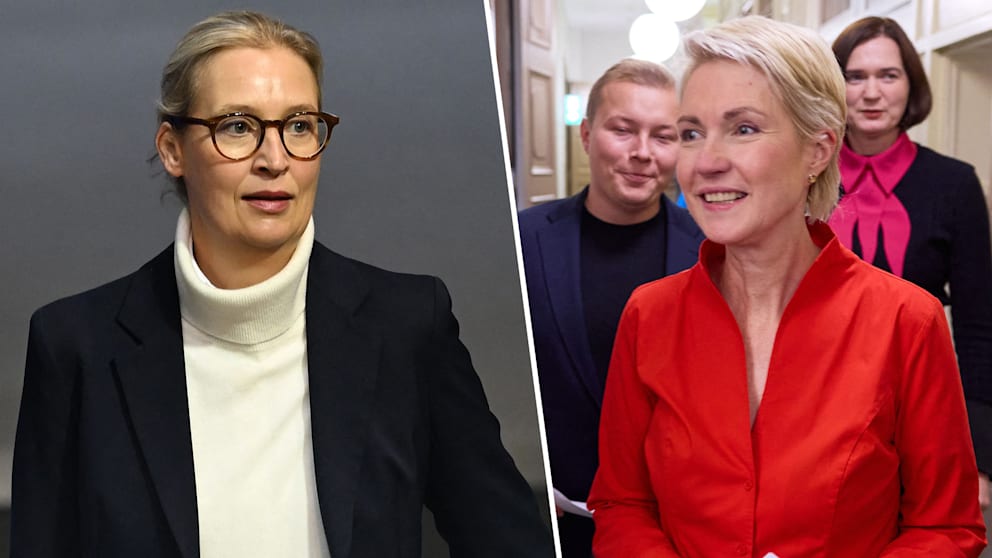 Zwei Frauen dominieren im Politikerranking