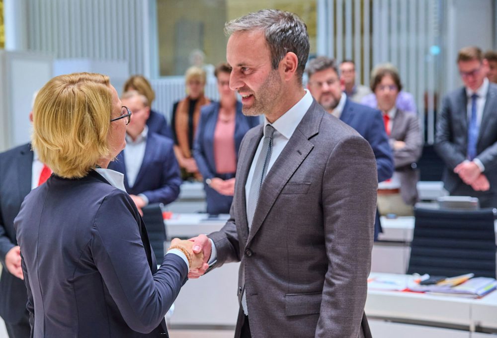 Beginn der neuen Legislaturperiode im Landtag von Mecklenburg-Vorpommern