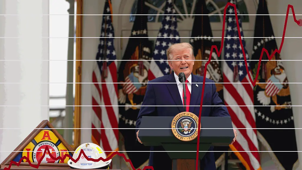 Trump unter Druck aufgrund wirtschaftlicher Herausforderungen