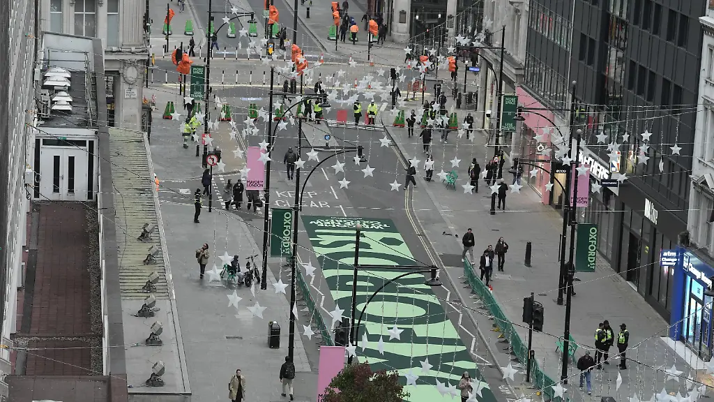 Die Umwandlung der Oxford Street in eine Fußgängerzone