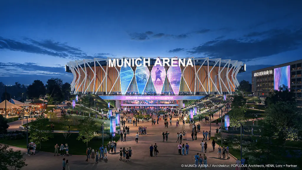 Bau der Munich Arena: München erhält neue Konzerthalle
