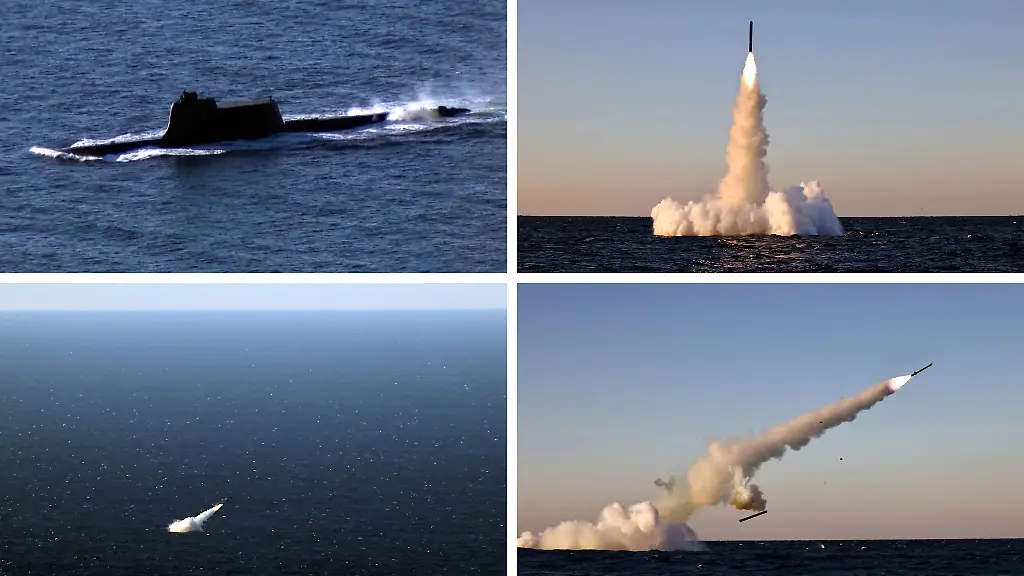 Nordkorea testet Marschflugkörper von U-Booten
