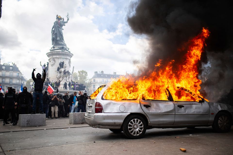 Präsident Macron und die Gewalt in Frankreich