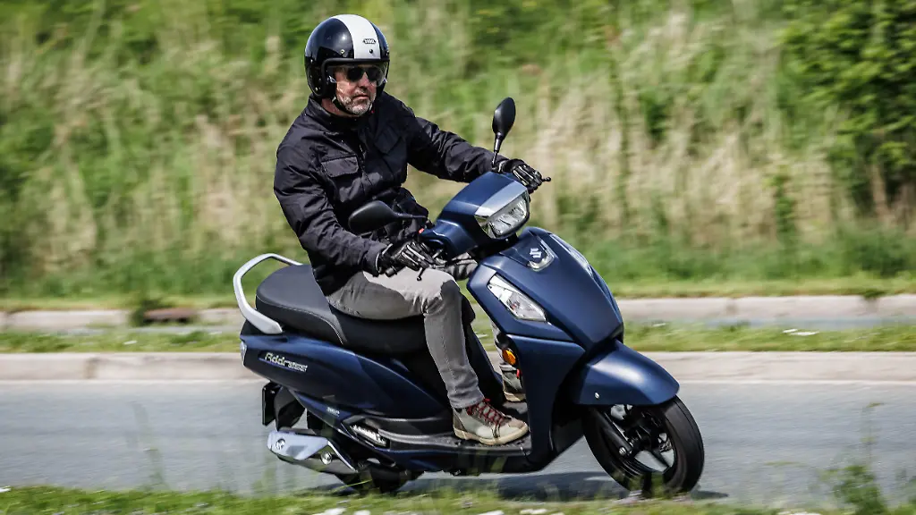 Effizienz statt Finesse: Suzuki Address 125 als City-Allrounder