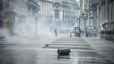 Schwere Ausschreitungen in Italien: Demonstrationen und Gewalt eskalieren