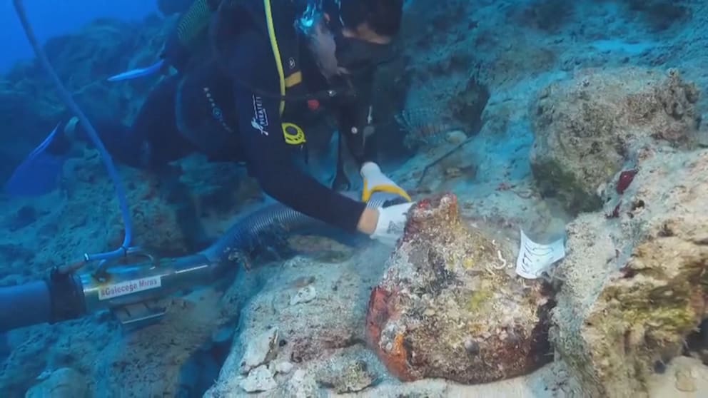Spektakuläres Schiffswrack im Mittelmeer entdeckt