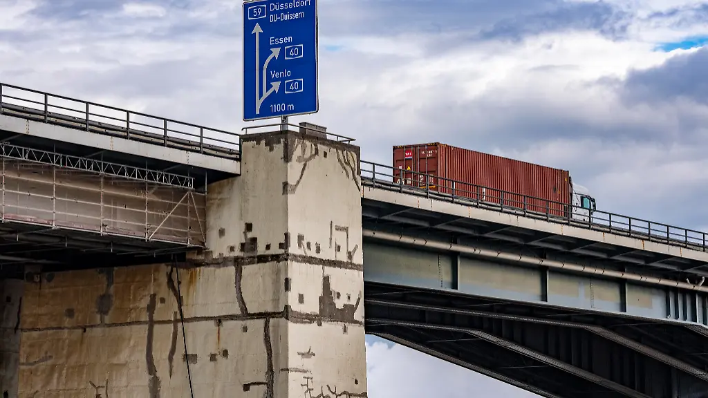 Bundesanierung der Autobahnbrücken stockt