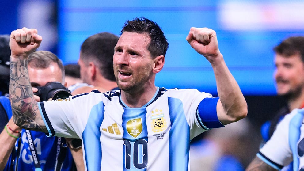 Messis Argentinien-Karriere in Bildern